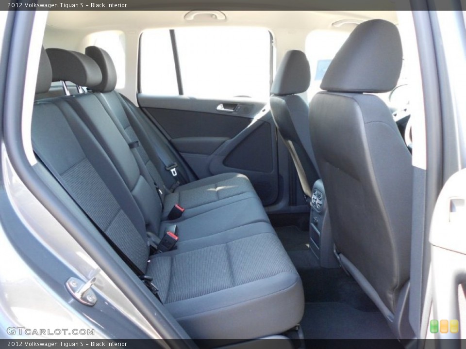 Black Interior Photo for the 2012 Volkswagen Tiguan S #53046638
