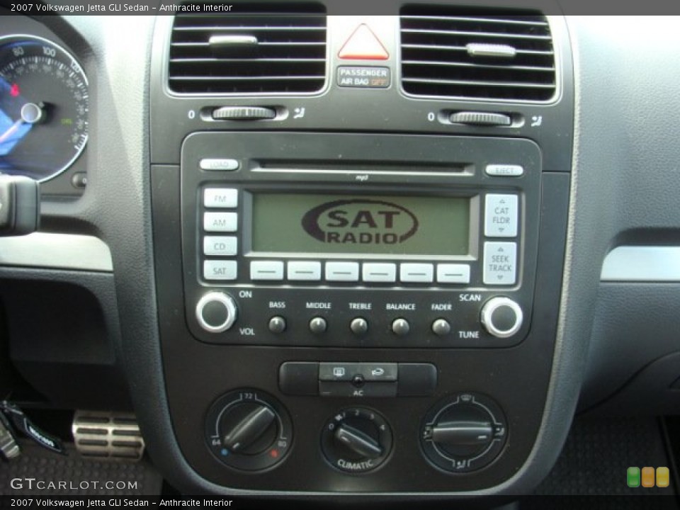 Anthracite Interior Controls for the 2007 Volkswagen Jetta GLI Sedan #53049911