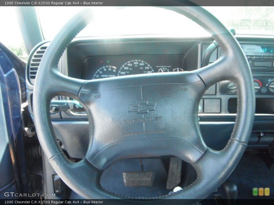 Blue Interior Steering Wheel for the 1996 Chevrolet C/K K1500 Regular Cab 4x4 #53052590