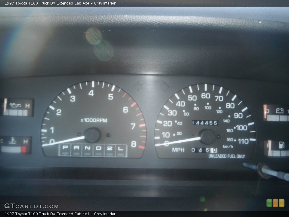 Gray Interior Gauges for the 1997 Toyota T100 Truck DX Extended Cab 4x4 #53052661
