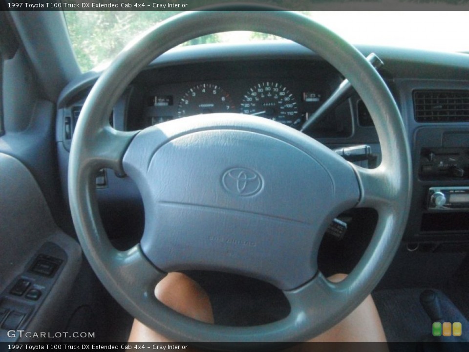 Gray Interior Steering Wheel for the 1997 Toyota T100 Truck DX Extended Cab 4x4 #53052668
