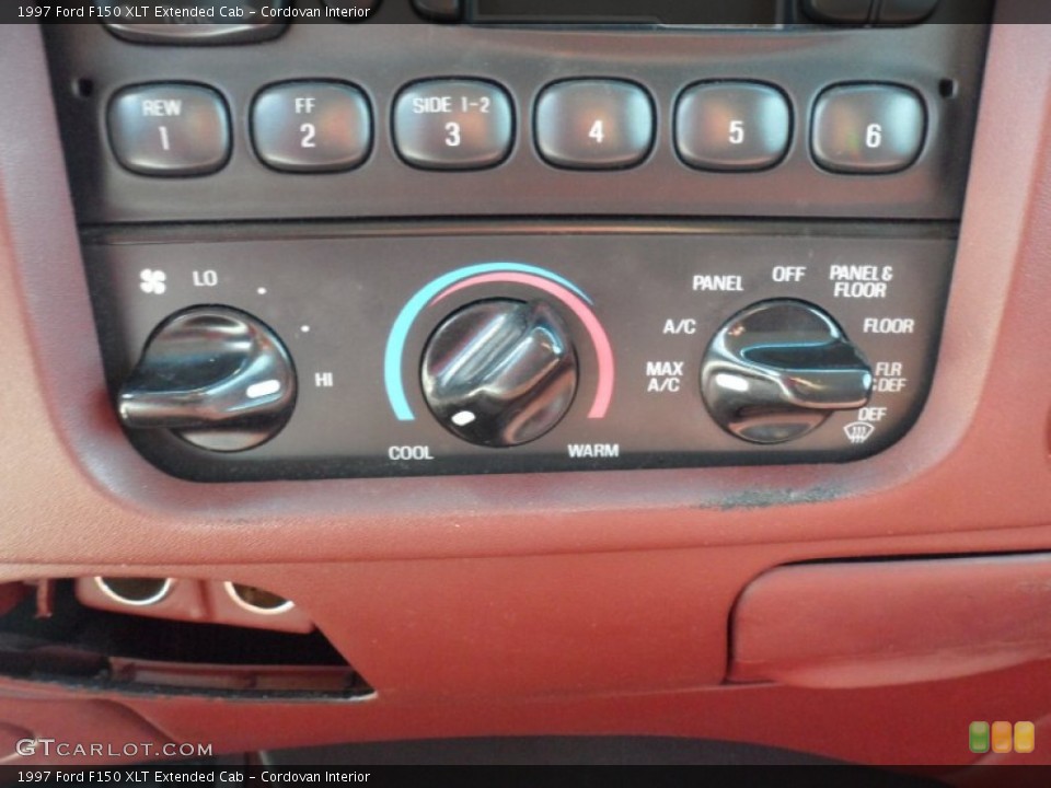 Cordovan Interior Controls for the 1997 Ford F150 XLT Extended Cab #53053493