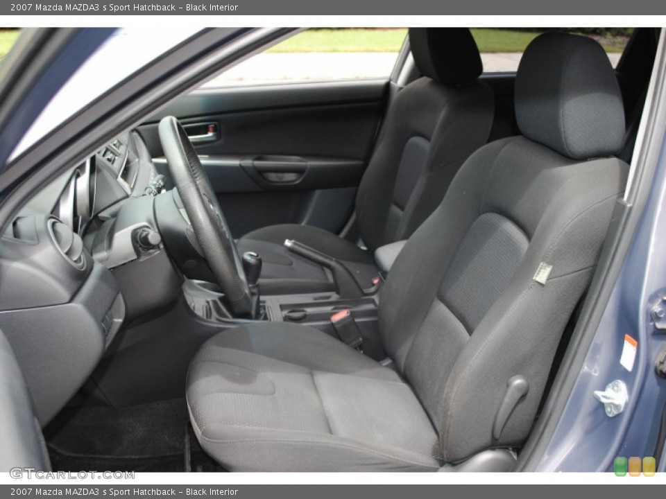 Black Interior Photo for the 2007 Mazda MAZDA3 s Sport Hatchback #53053649