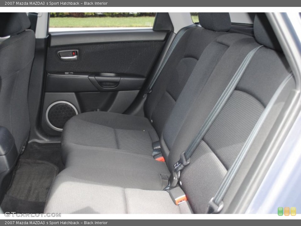 Black Interior Photo for the 2007 Mazda MAZDA3 s Sport Hatchback #53053685