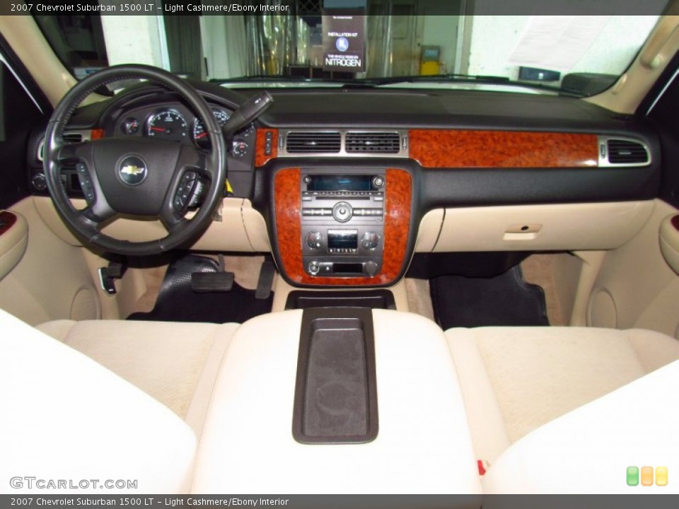 Light Cashmere/Ebony Interior Dashboard for the 2007 Chevrolet Suburban 1500 LT #53055044