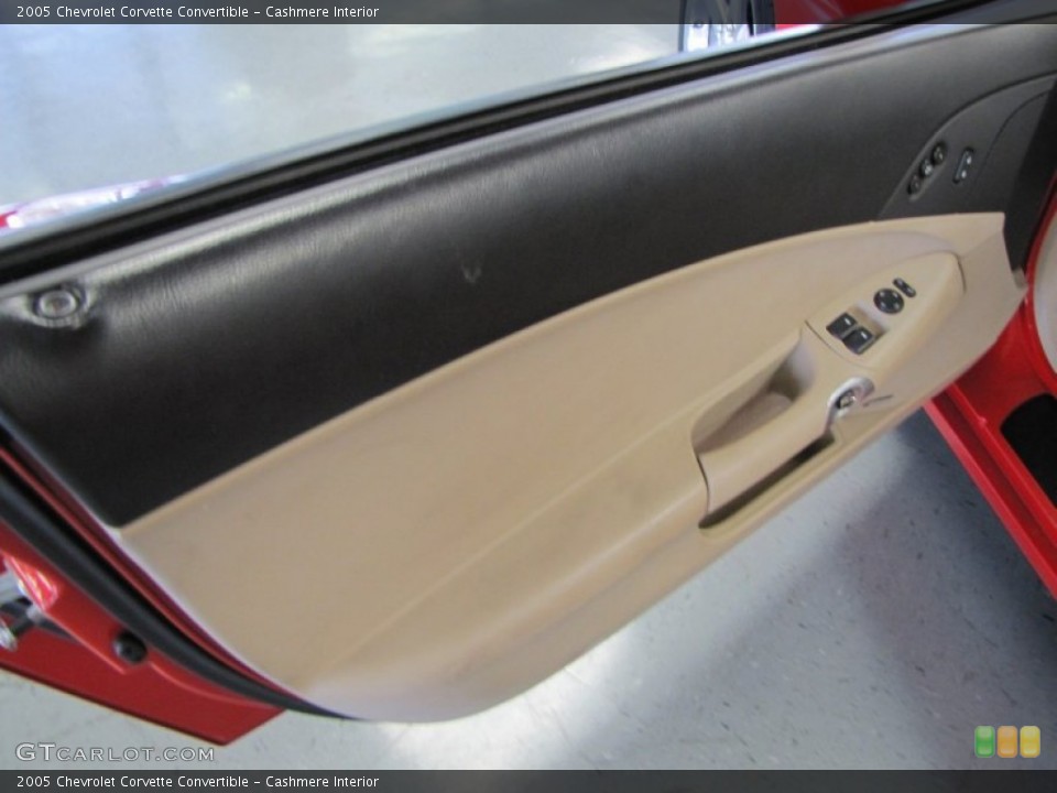 Cashmere Interior Door Panel for the 2005 Chevrolet Corvette Convertible #53056727