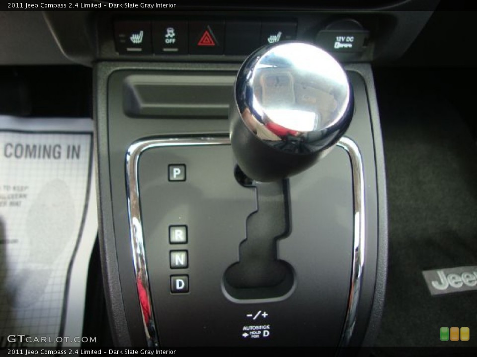 Dark Slate Gray Interior Transmission for the 2011 Jeep Compass 2.4 Limited #53056907