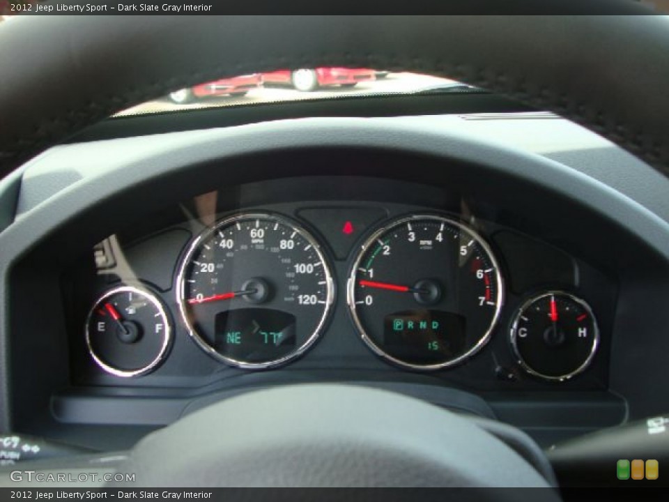 Dark Slate Gray Interior Gauges for the 2012 Jeep Liberty Sport #53057447