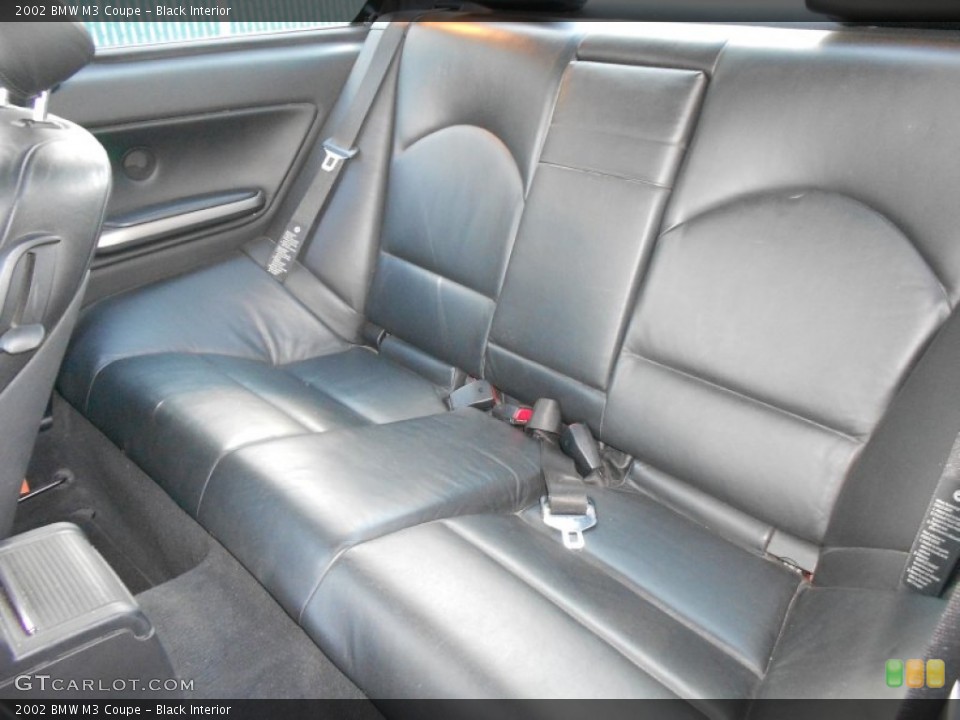 Black Interior Photo for the 2002 BMW M3 Coupe #53059193