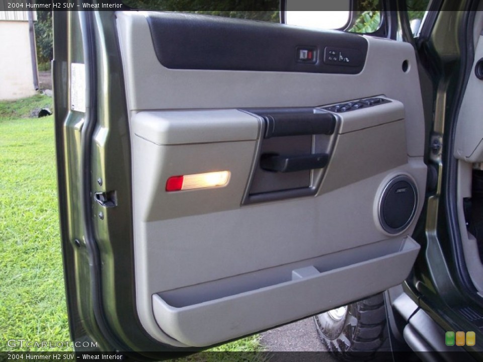 Wheat Interior Door Panel for the 2004 Hummer H2 SUV #53059658