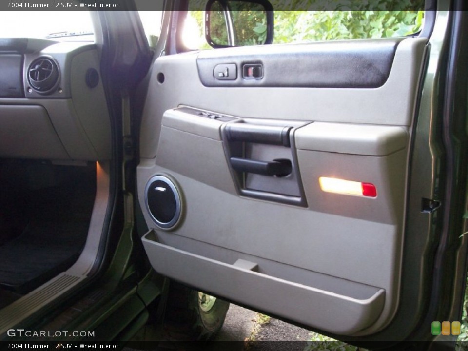 Wheat Interior Door Panel for the 2004 Hummer H2 SUV #53059700