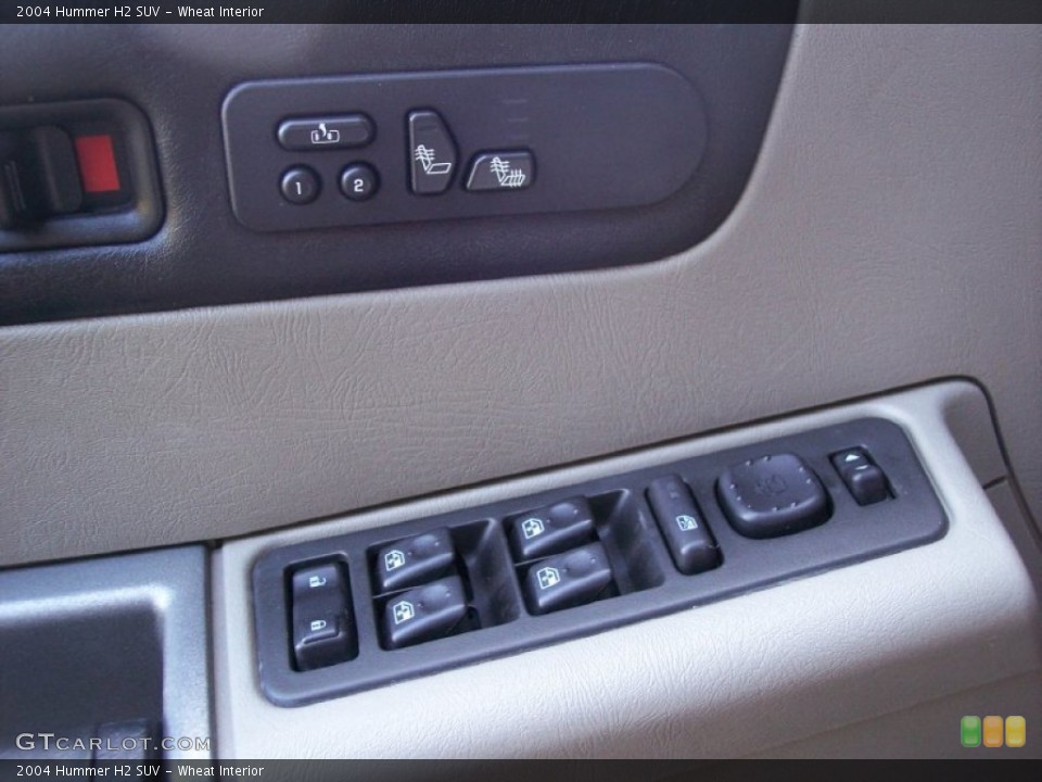 Wheat Interior Controls for the 2004 Hummer H2 SUV #53059796