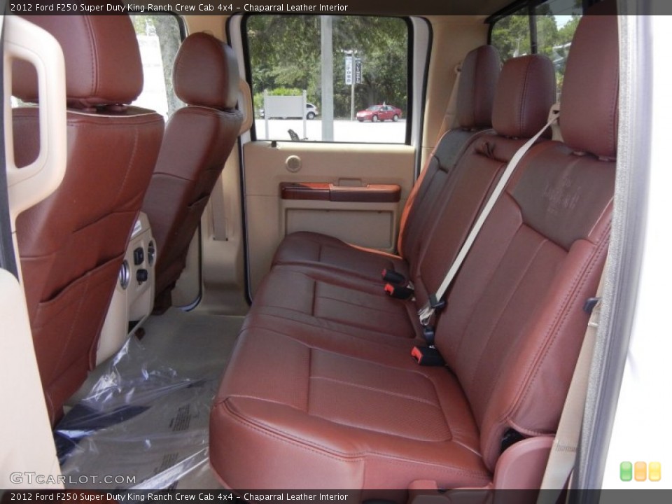 Chaparral Leather Interior Photo for the 2012 Ford F250 Super Duty King Ranch Crew Cab 4x4 #53065495