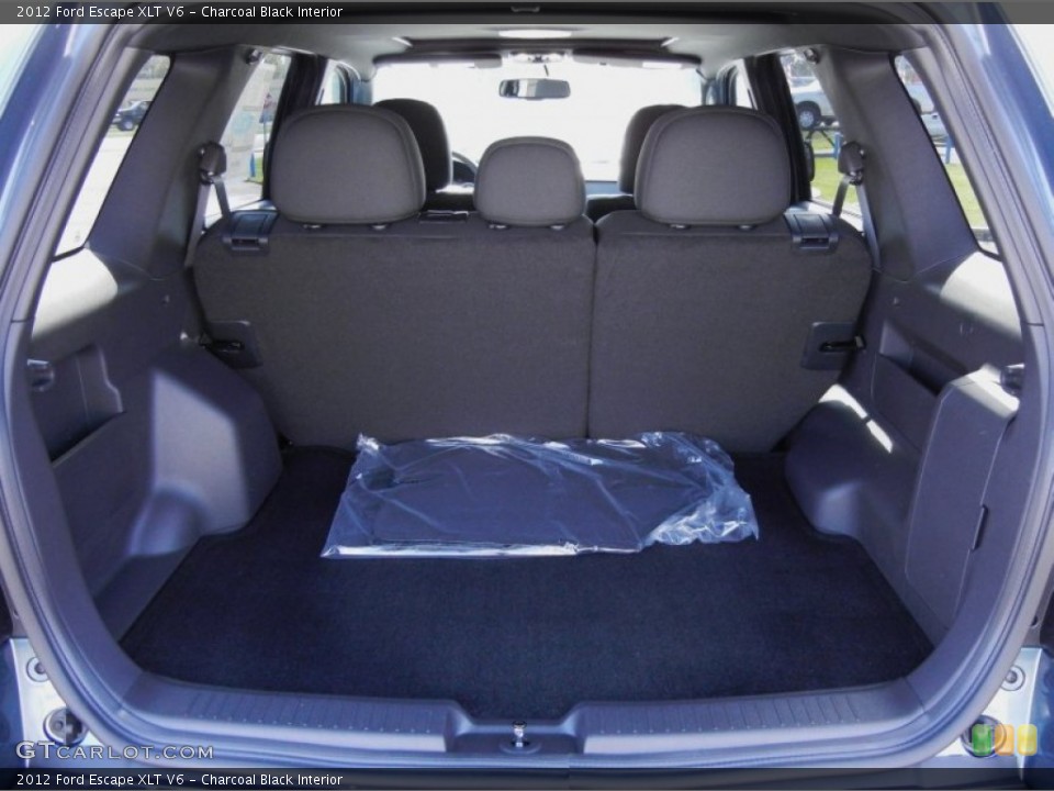 Charcoal Black Interior Trunk for the 2012 Ford Escape XLT V6 #53066116