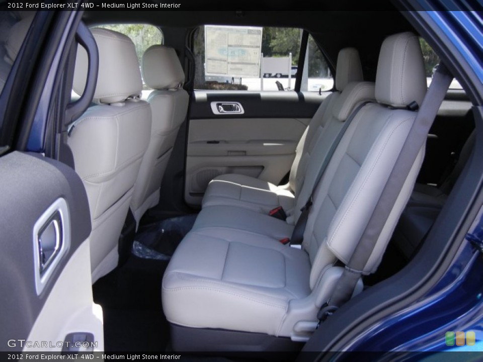 Medium Light Stone Interior Photo for the 2012 Ford Explorer XLT 4WD #53066422