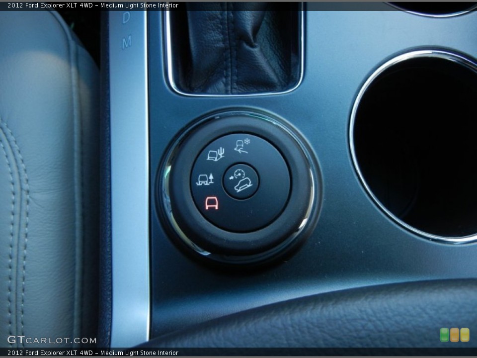 Medium Light Stone Interior Controls for the 2012 Ford Explorer XLT 4WD #53066497