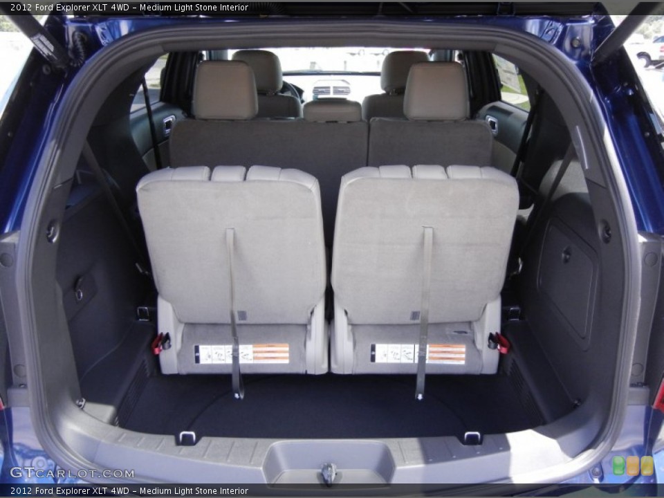 Medium Light Stone Interior Trunk for the 2012 Ford Explorer XLT 4WD #53066515