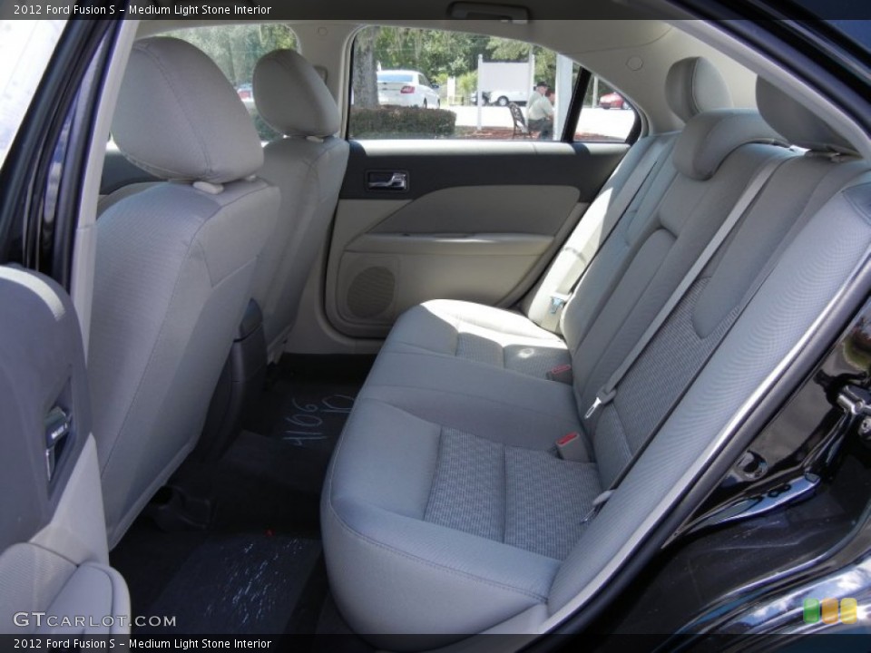 Medium Light Stone Interior Photo for the 2012 Ford Fusion S #53066815