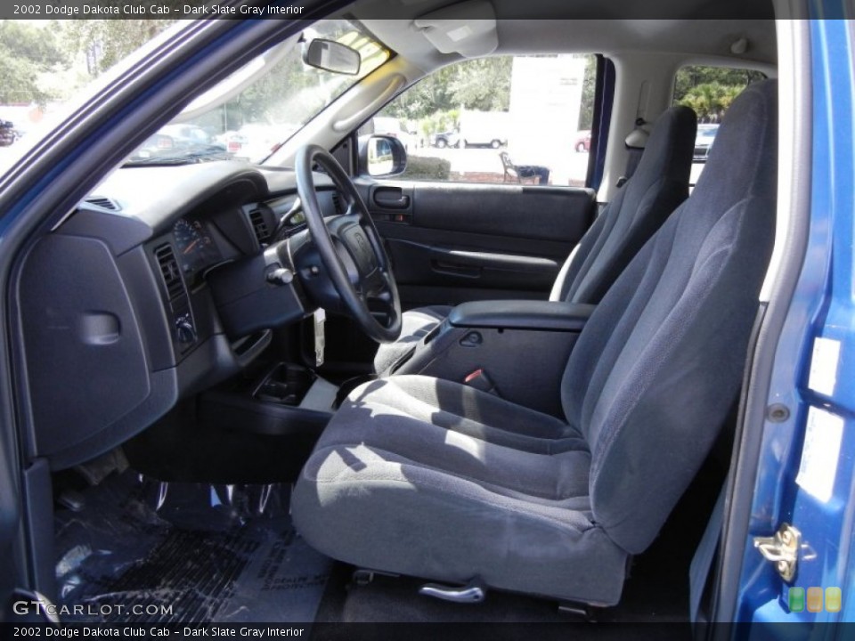 Dark Slate Gray Interior Photo for the 2002 Dodge Dakota Club Cab #53067076