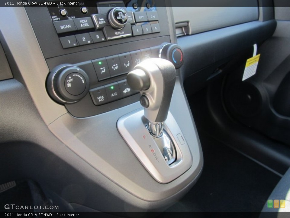 Black Interior Transmission for the 2011 Honda CR-V SE 4WD #53067940