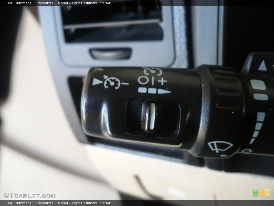 Light Cashmere Interior Controls for the 2008 Hummer H3  #53069575