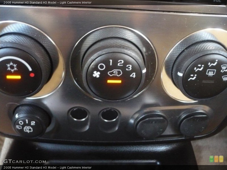 Light Cashmere Interior Controls for the 2008 Hummer H3  #53069629