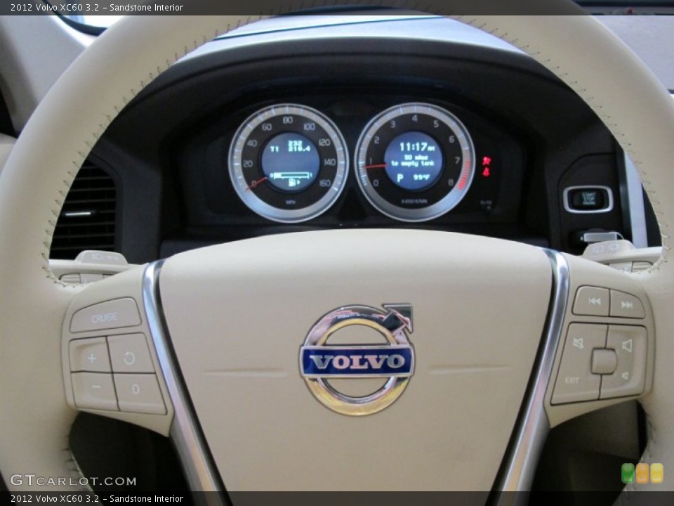 Sandstone Interior Steering Wheel for the 2012 Volvo XC60 3.2 #53070097