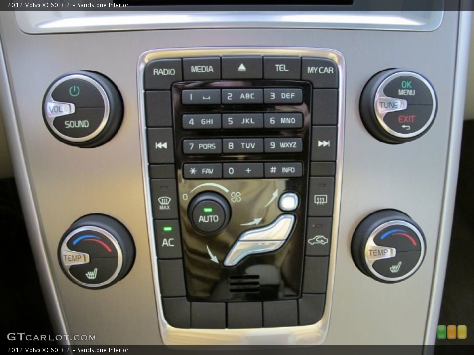 Sandstone Interior Controls for the 2012 Volvo XC60 3.2 #53070127