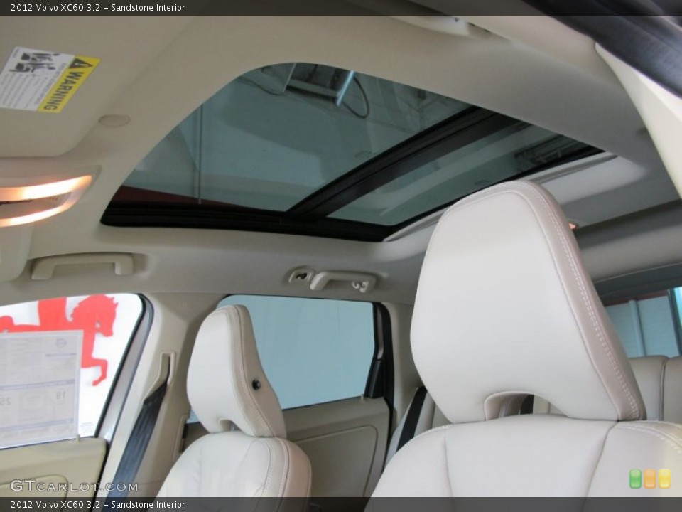 Sandstone Interior Sunroof for the 2012 Volvo XC60 3.2 #53070157