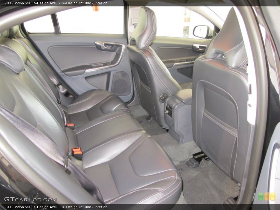 R-Design Off Black Interior Photo for the 2012 Volvo S60 R-Design AWD #53070266