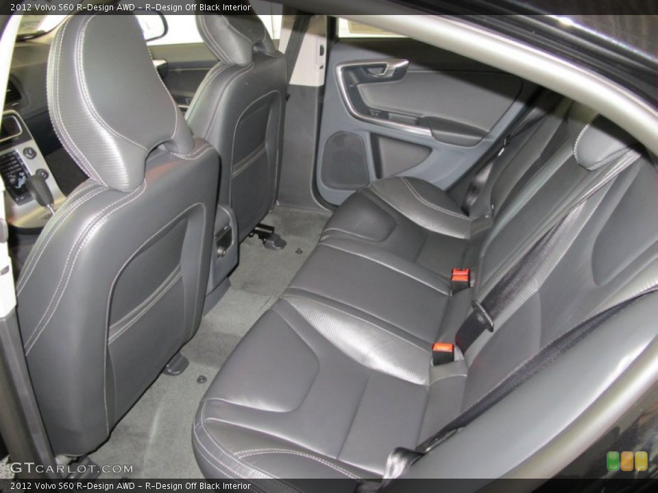 R-Design Off Black Interior Photo for the 2012 Volvo S60 R-Design AWD #53070313