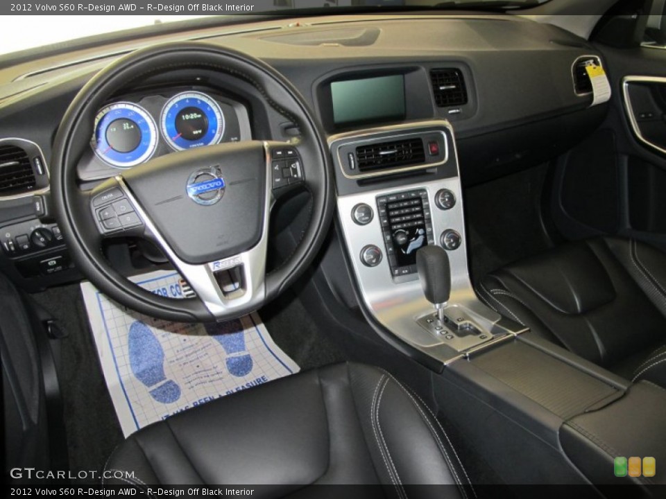 R-Design Off Black Interior Photo for the 2012 Volvo S60 R-Design AWD #53070328
