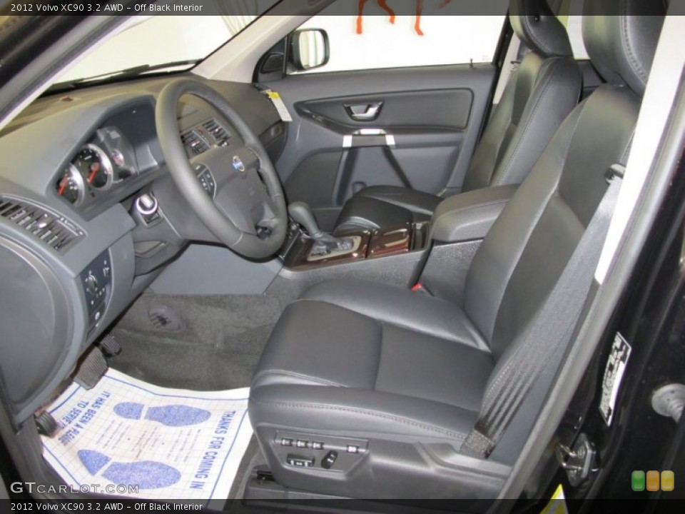 Off Black Interior Photo for the 2012 Volvo XC90 3.2 AWD #53070916