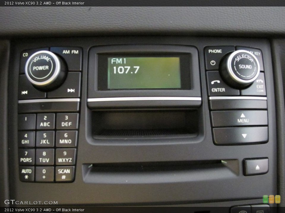 Off Black Interior Audio System for the 2012 Volvo XC90 3.2 AWD #53070943