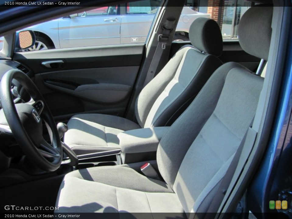 Gray Interior Photo for the 2010 Honda Civic LX Sedan #53070949