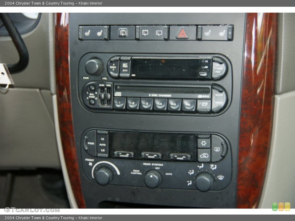 Khaki Interior Audio System for the 2004 Chrysler Town & Country Touring #53071171