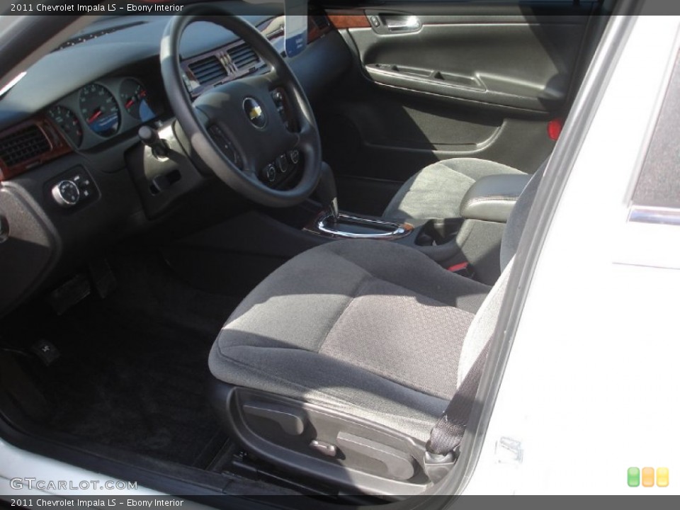 Ebony Interior Photo for the 2011 Chevrolet Impala LS #53074174