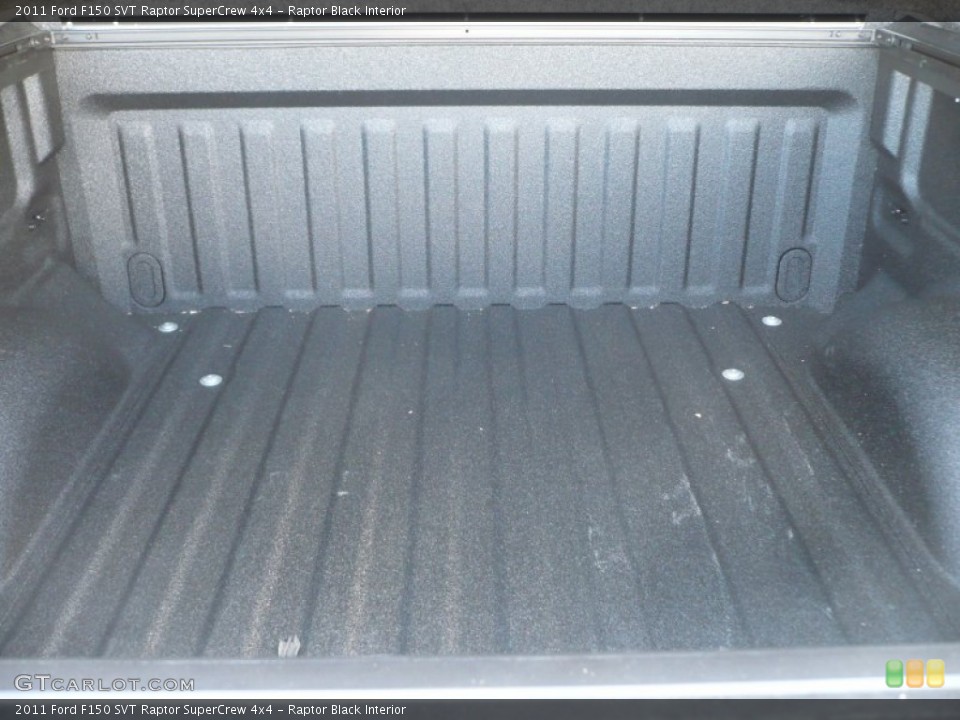 Raptor Black Interior Trunk for the 2011 Ford F150 SVT Raptor SuperCrew 4x4 #53077165