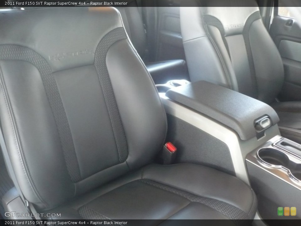 Raptor Black Interior Photo for the 2011 Ford F150 SVT Raptor SuperCrew 4x4 #53077240