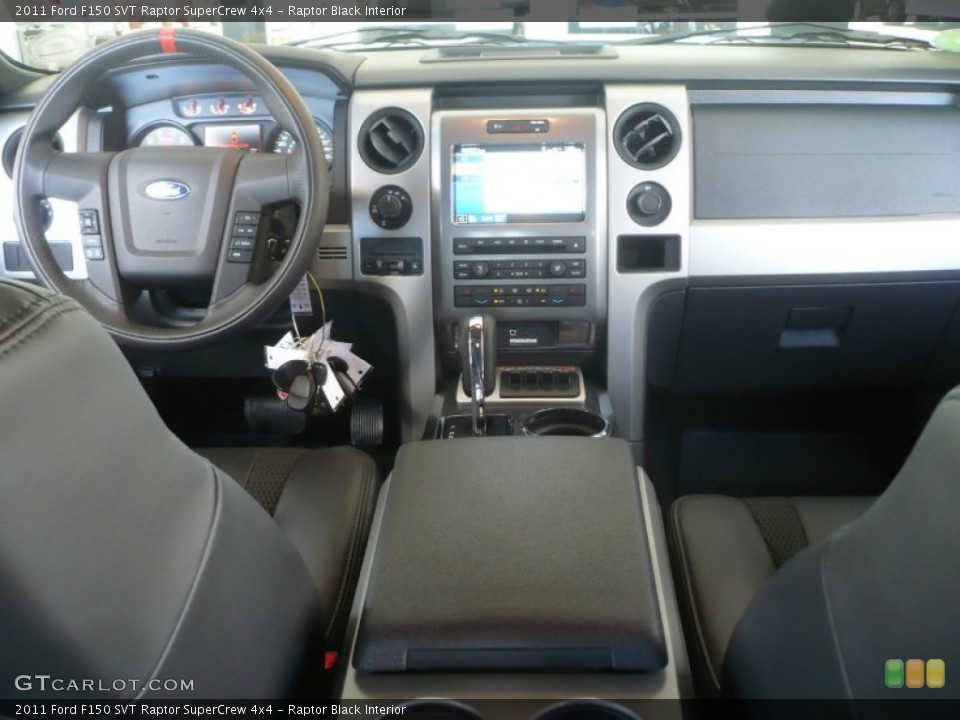 Raptor Black Interior Dashboard for the 2011 Ford F150 SVT Raptor SuperCrew 4x4 #53077273