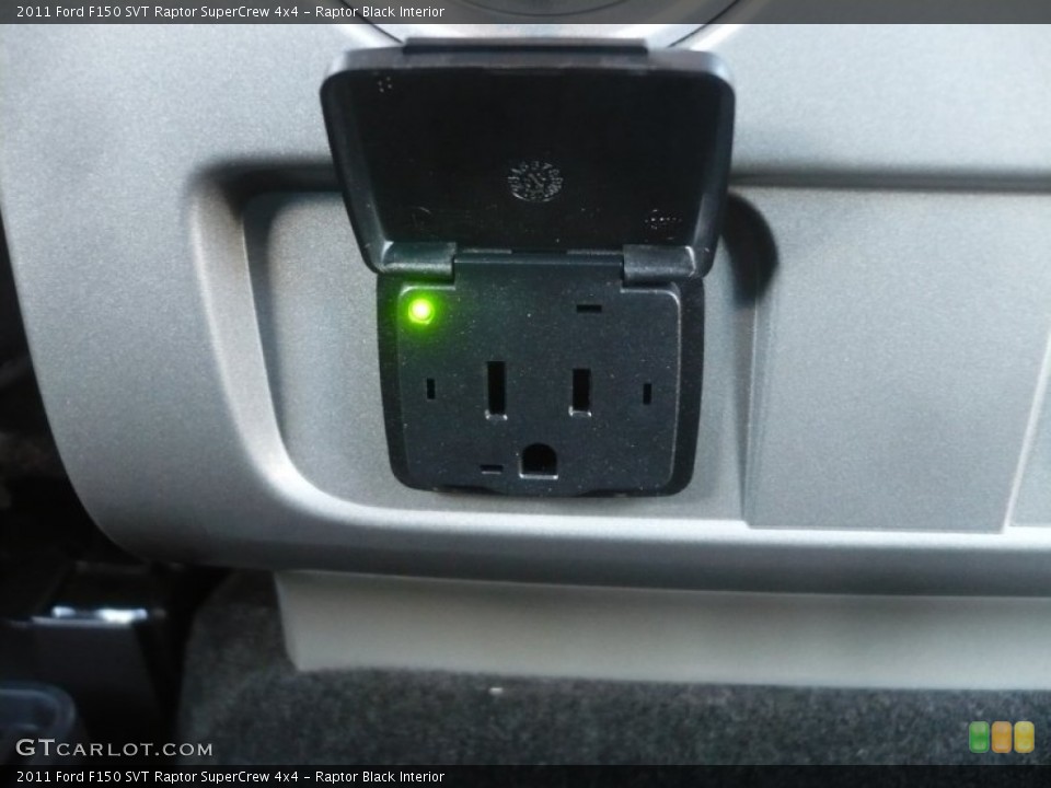 Raptor Black Interior Controls for the 2011 Ford F150 SVT Raptor SuperCrew 4x4 #53077303