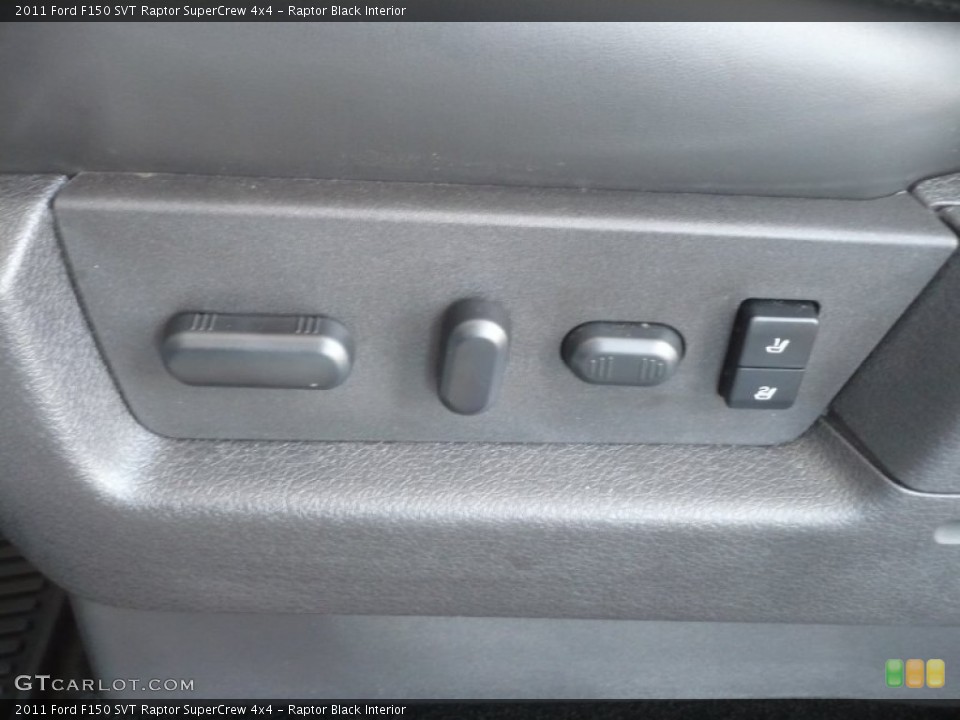 Raptor Black Interior Controls for the 2011 Ford F150 SVT Raptor SuperCrew 4x4 #53077369