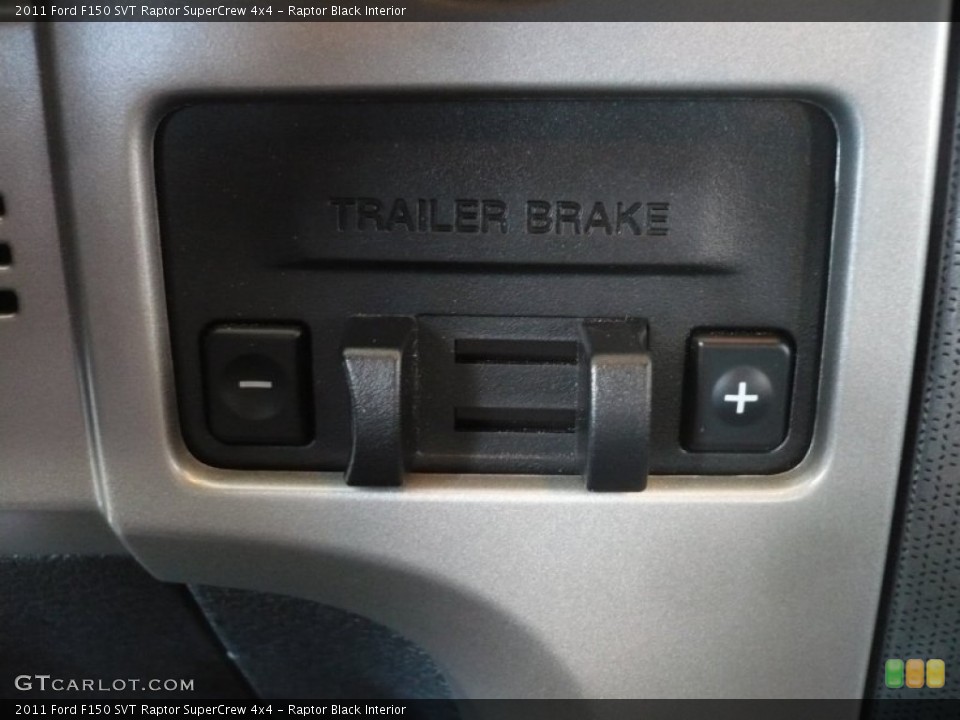Raptor Black Interior Controls for the 2011 Ford F150 SVT Raptor SuperCrew 4x4 #53077450