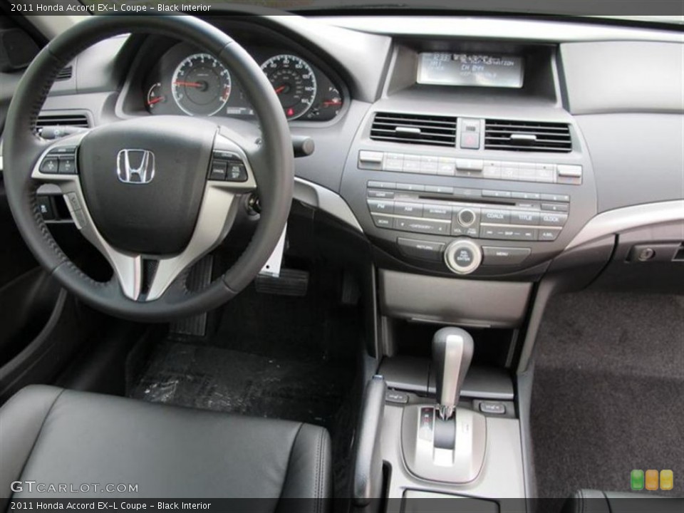 Black Interior Dashboard for the 2011 Honda Accord EX-L Coupe #53077822