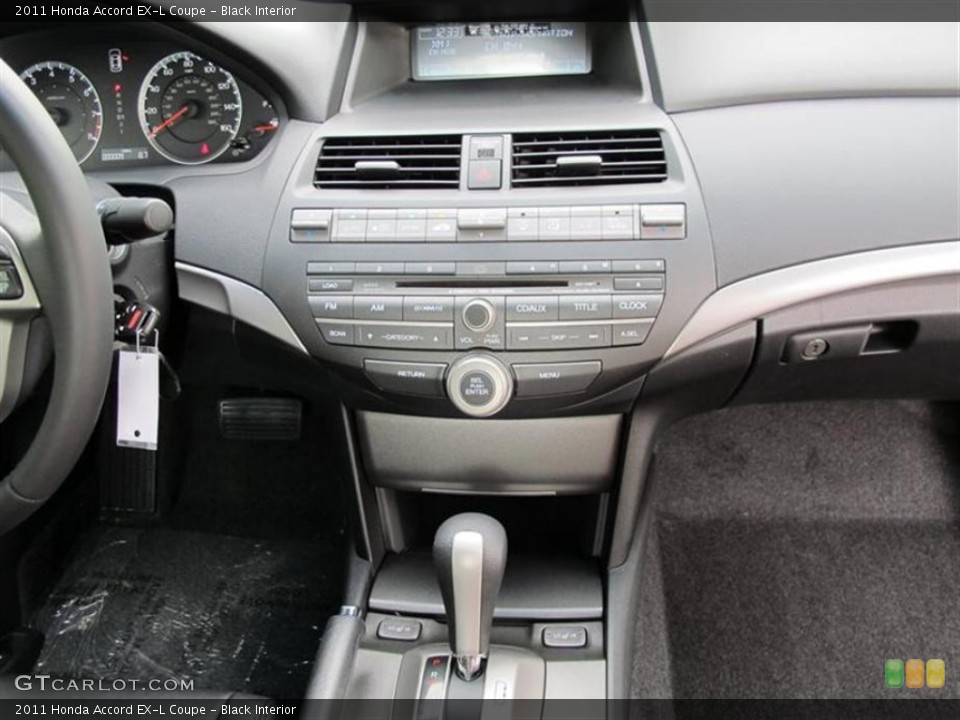 Black Interior Controls for the 2011 Honda Accord EX-L Coupe #53077855