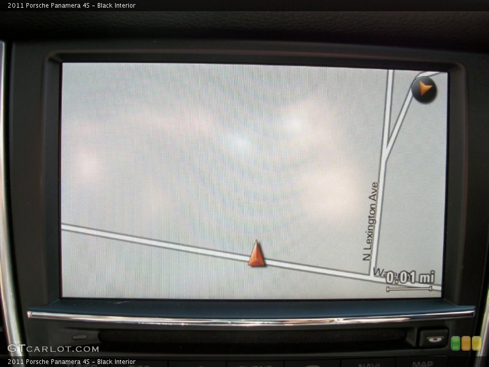 Black Interior Navigation for the 2011 Porsche Panamera 4S #53078770
