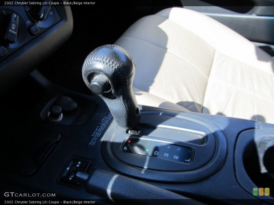 Black/Beige Interior Transmission for the 2002 Chrysler Sebring LXi Coupe #53078896