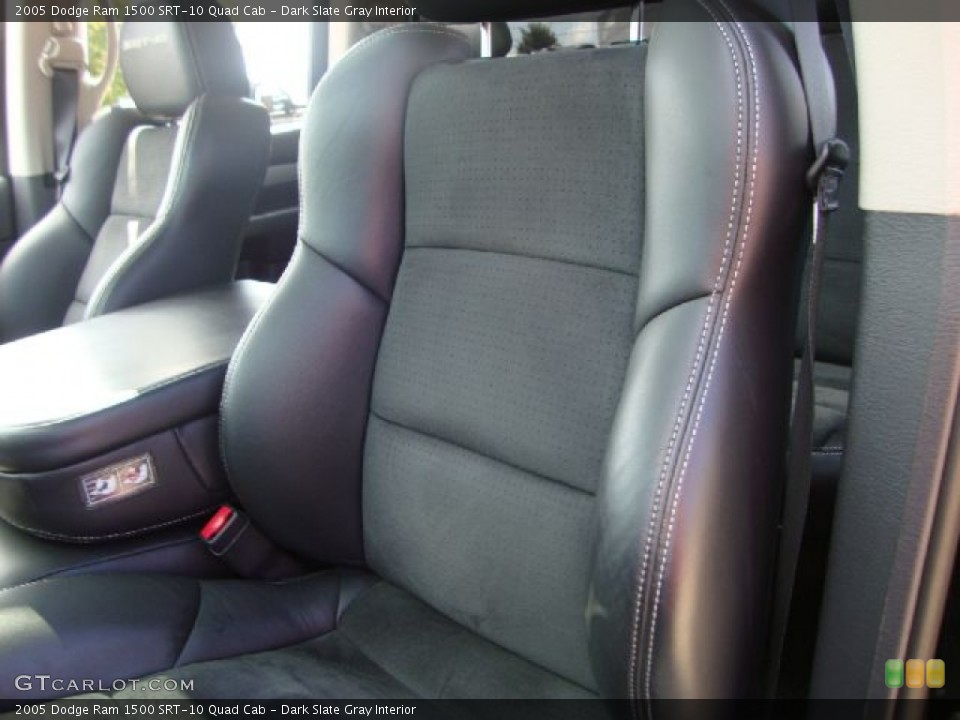 Dark Slate Gray Interior Photo for the 2005 Dodge Ram 1500 SRT-10 Quad Cab #53082343