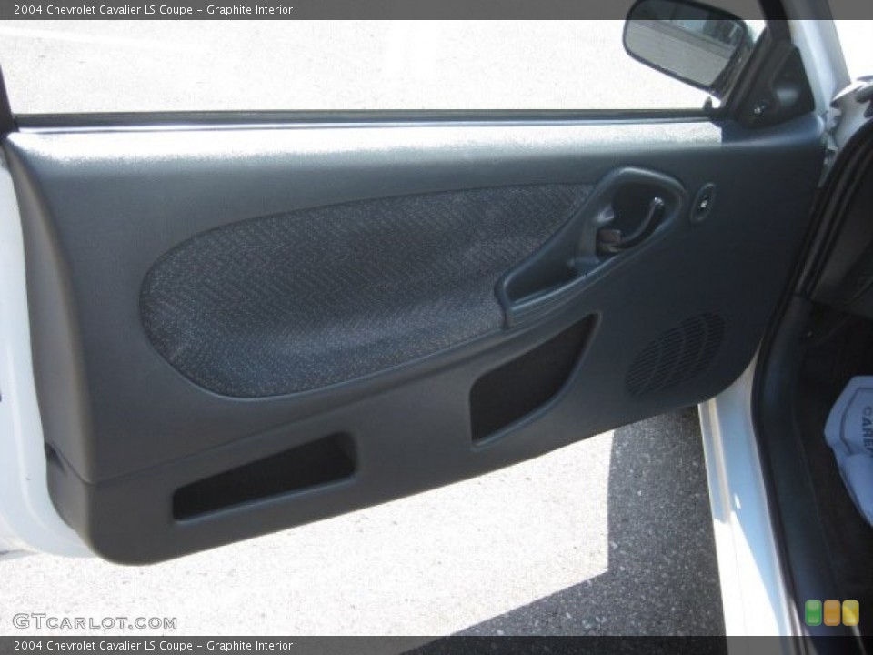 Graphite Interior Door Panel for the 2004 Chevrolet Cavalier LS Coupe #53082559