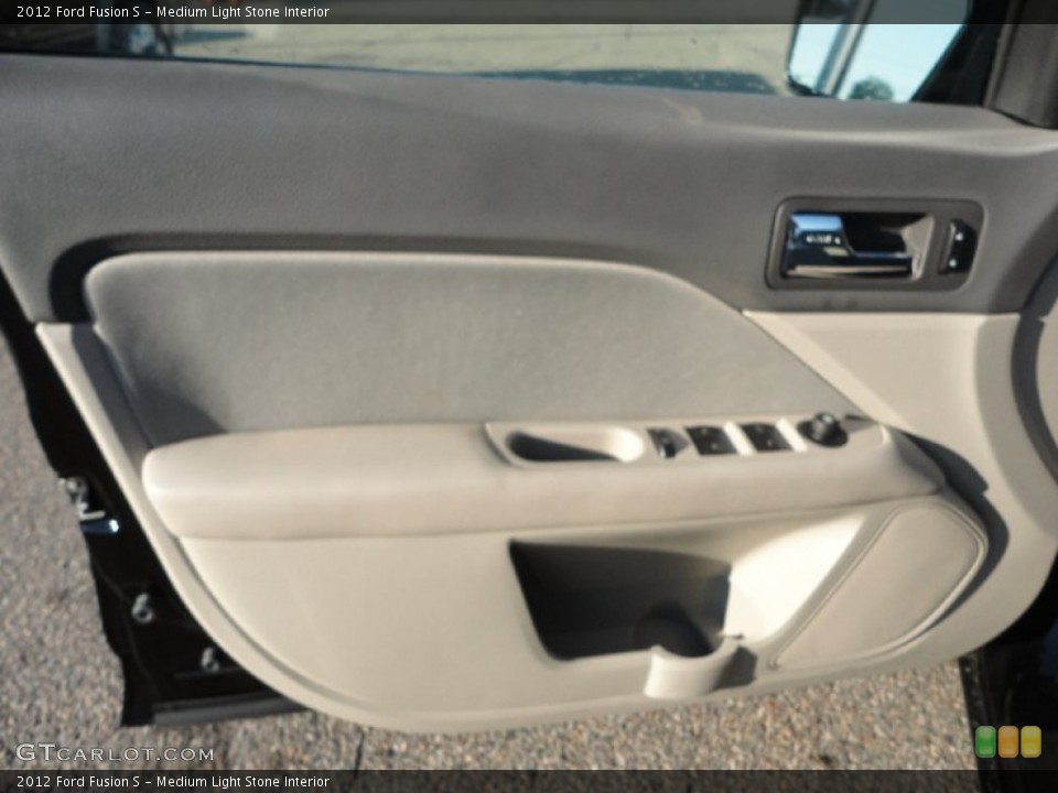 Medium Light Stone Interior Door Panel for the 2012 Ford Fusion S #53083615